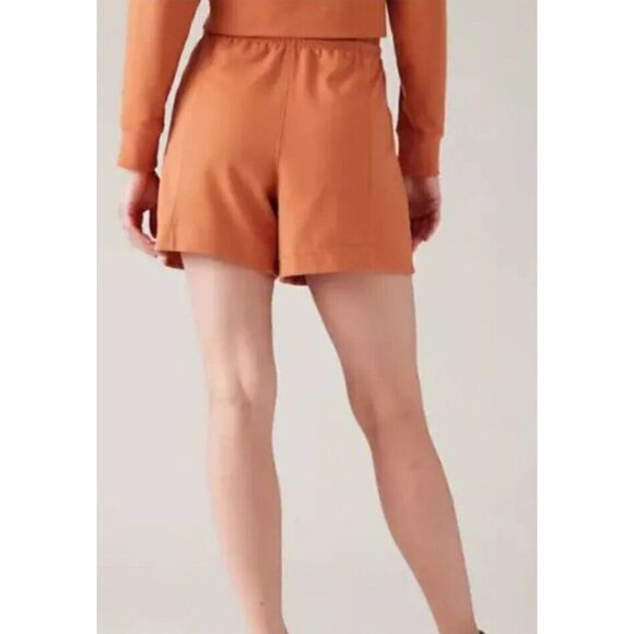 Athleta Shorts 587418 Women Sz 1X Burnt Orange Retroterry Shorts Terrycloth - Picture 9 of 11